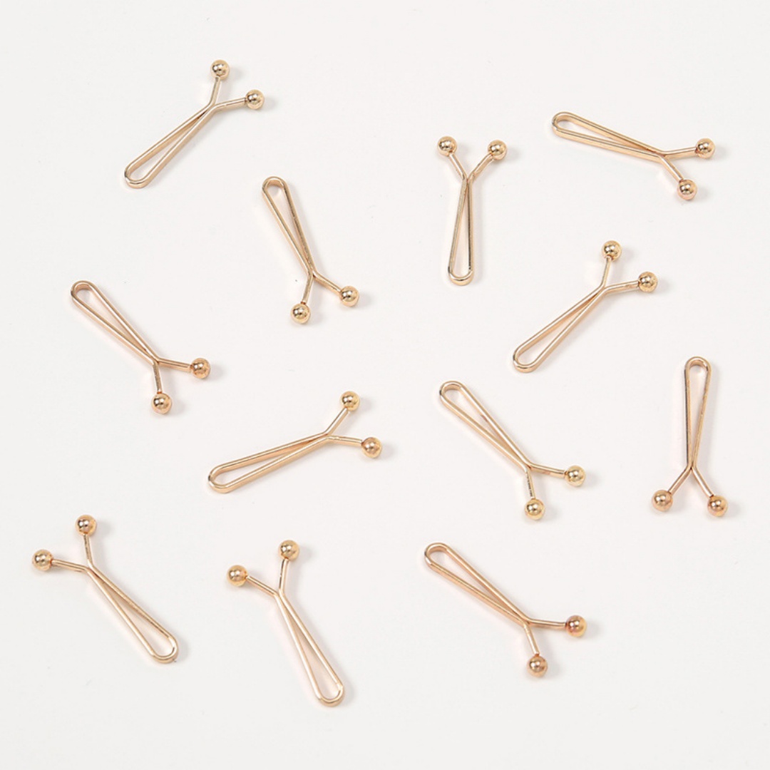 Women Accessories In Wholesale - Hurtownia 12 szt./worek Klipsy do szalików