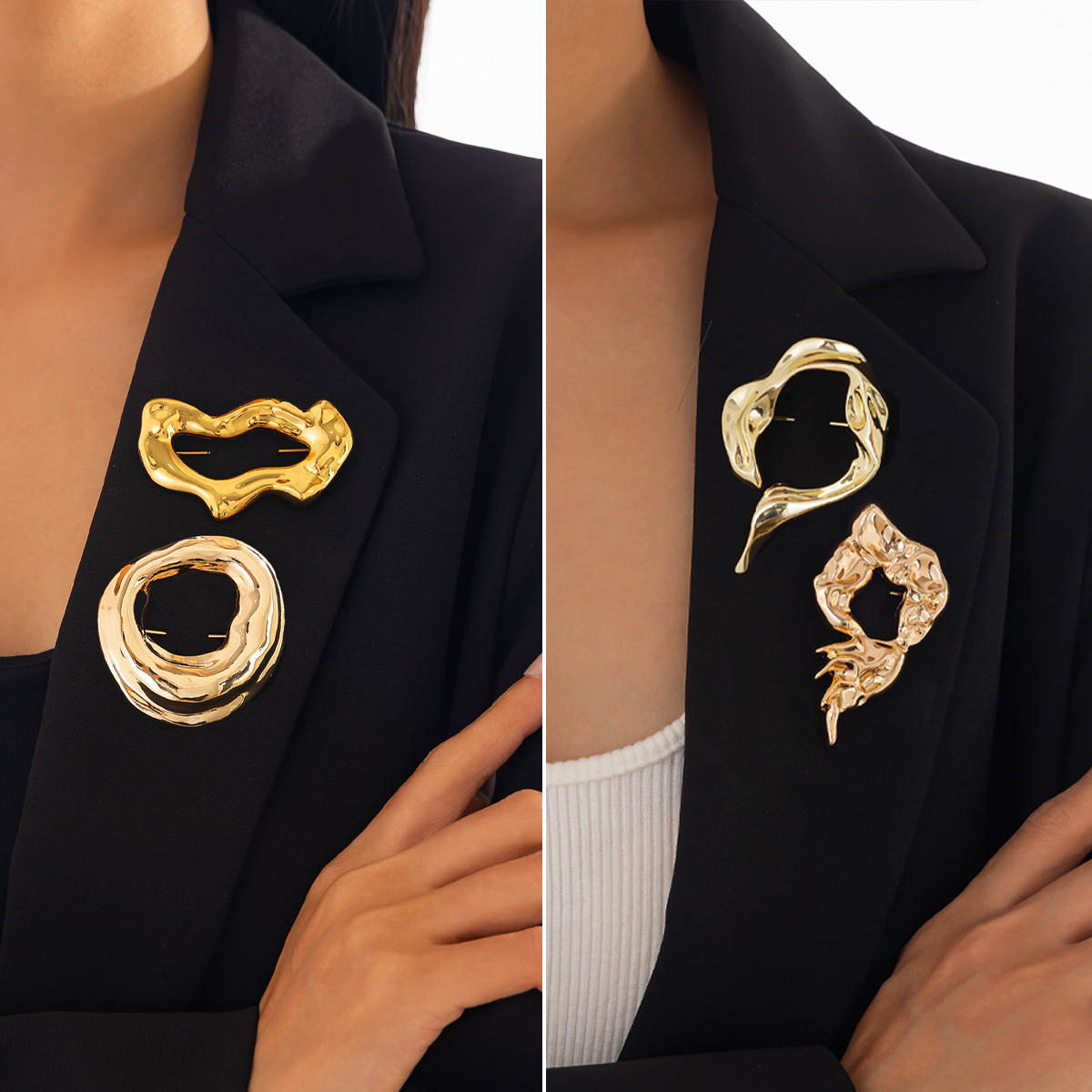 Women'S Accessories And Jewelry - Nowe modne nieregularne broszki dla kobiet,
