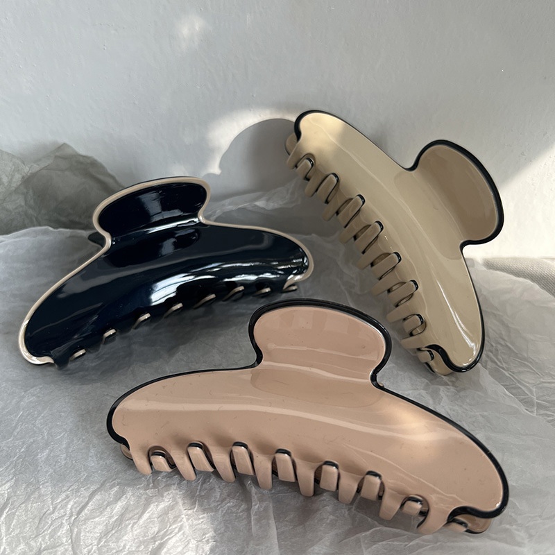 Women Accessories Business - French Elegant Large Acetate Hair Claw