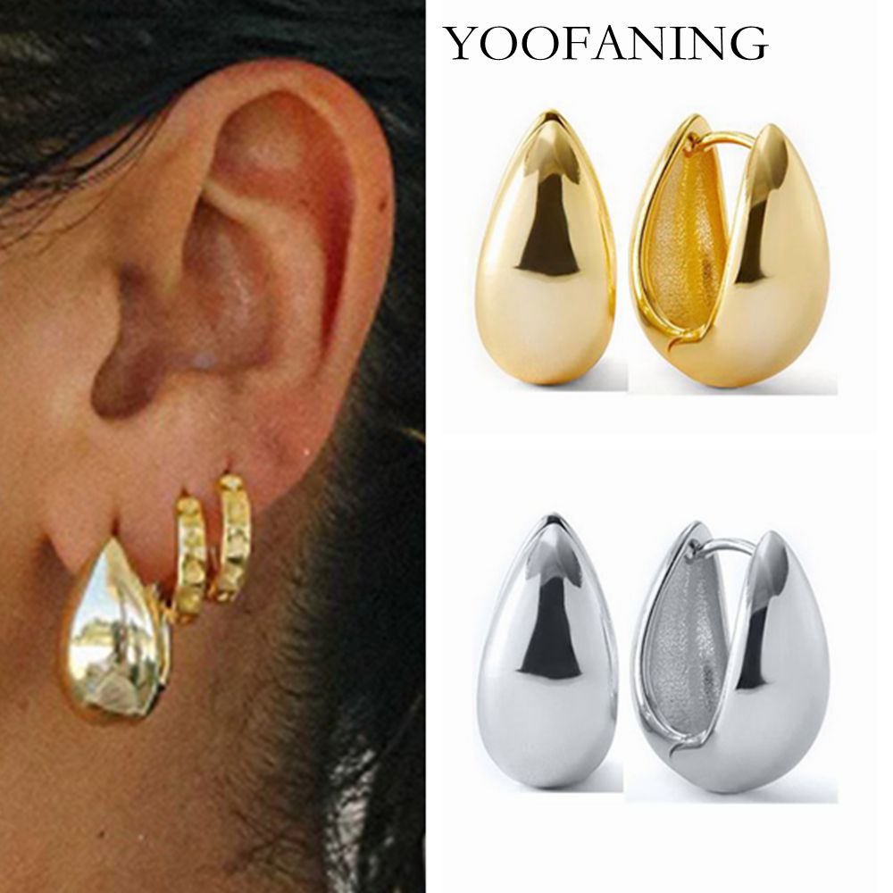 Statement Earrings Oversized - 2025 Nowy 925 Sterling Silver Needle