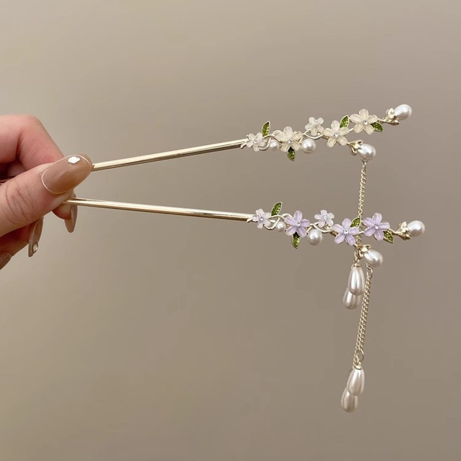 Pearl Hair Pin - Bezpieczna szpilka do włosów, elegancka, idealna
