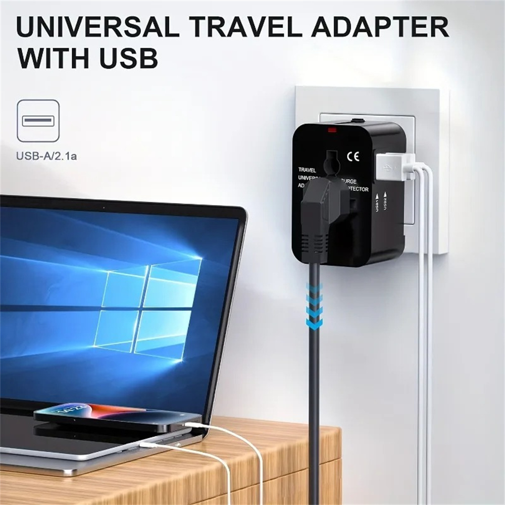 Uniwersalny adapter podróżny z – Women Accessories In Uk recenzja i cena