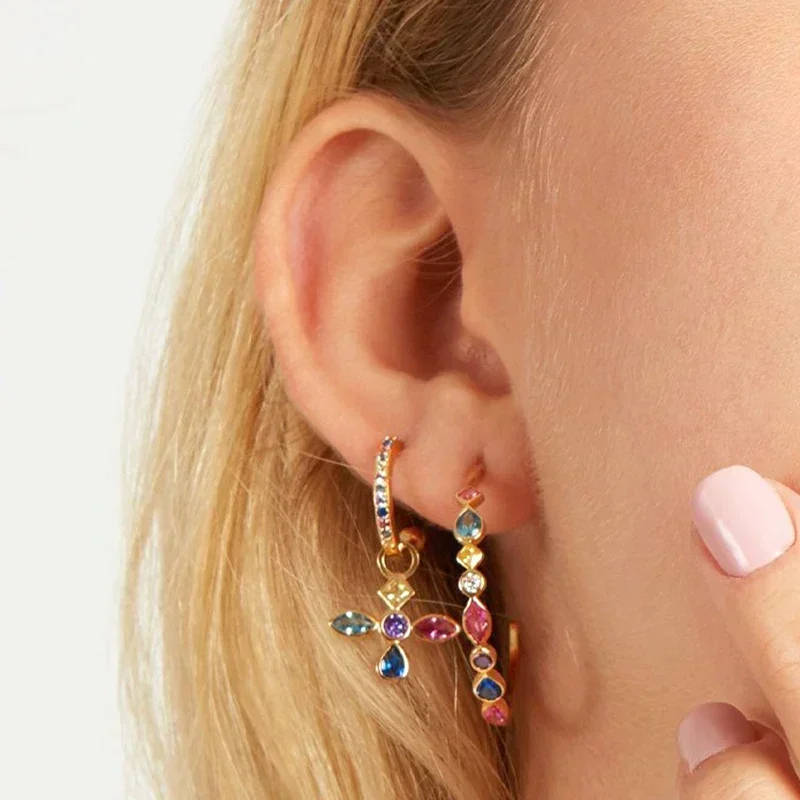 Kobiety 925 Sterling Silver Ea – Statement Earrings Oversized recenzja i cena