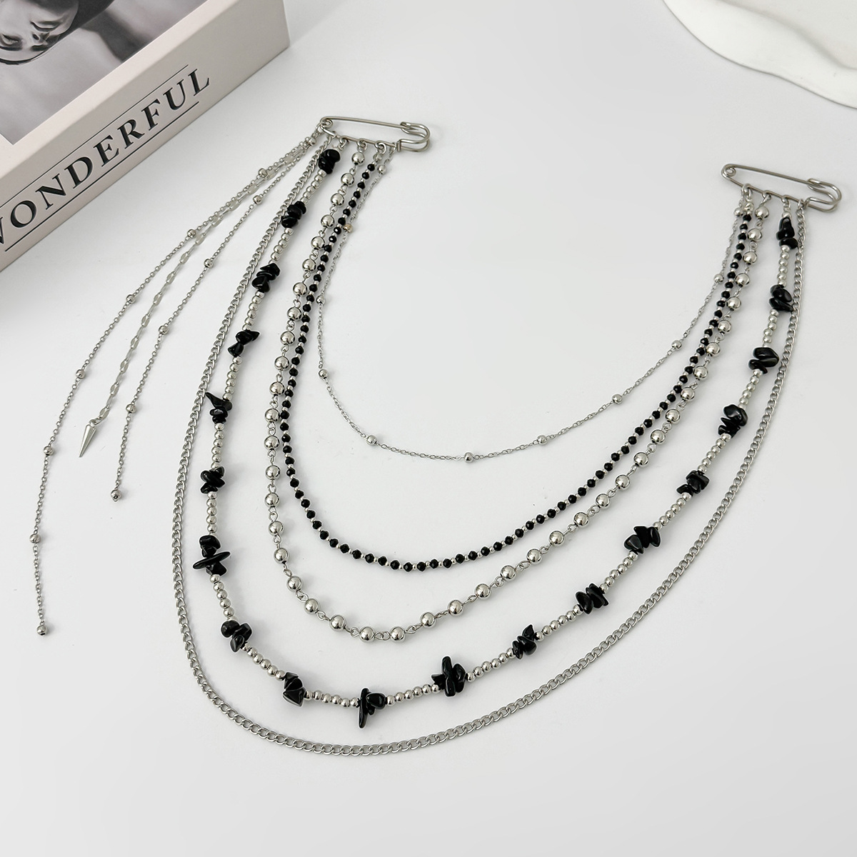Punkowa broszka hip-hopowa z d – Women'S Accessories And Jewelry recenzja i cena