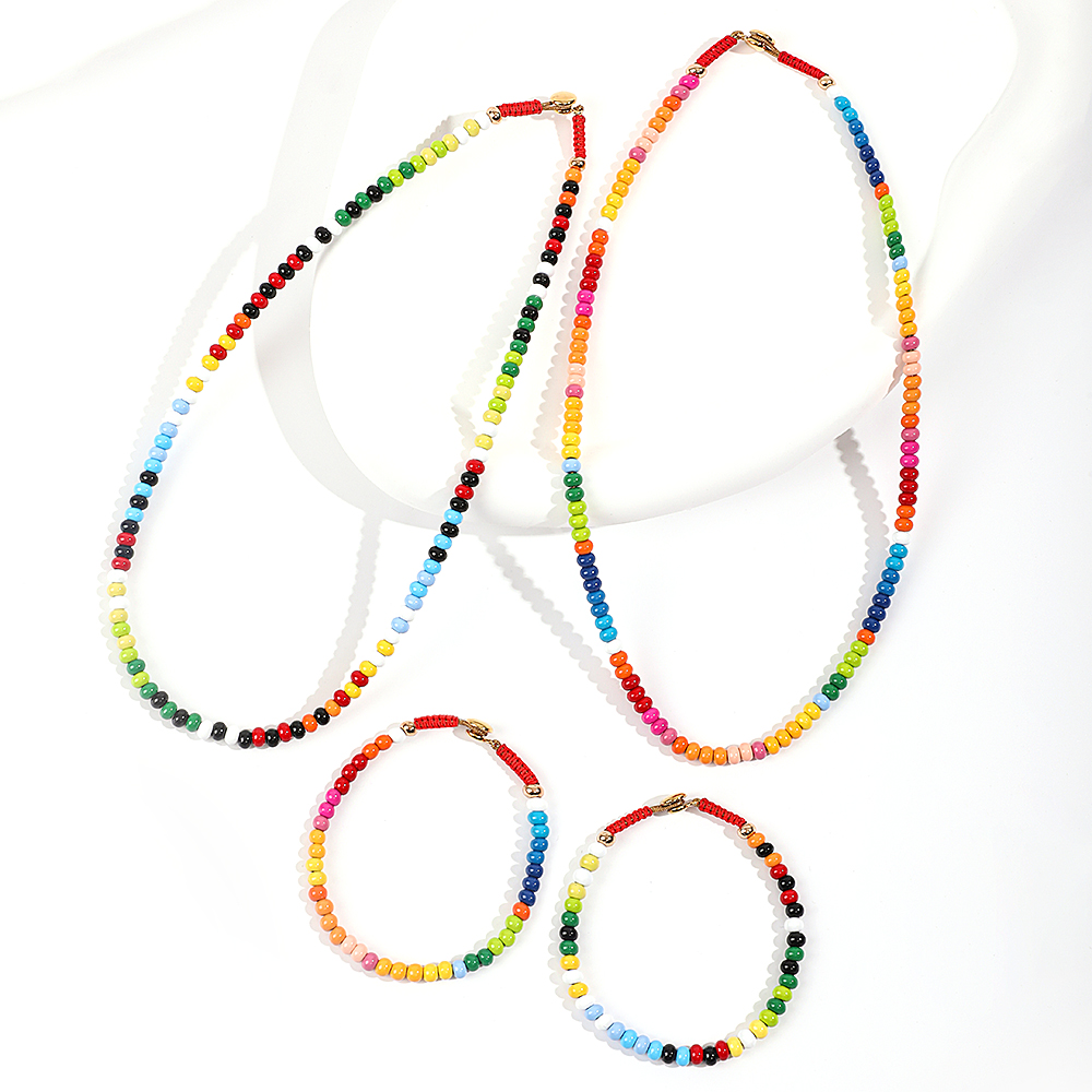 Boho tęczowy naszyjnik biżuter – Women'S Accessories Wholesale Suppliers recenzja i cena