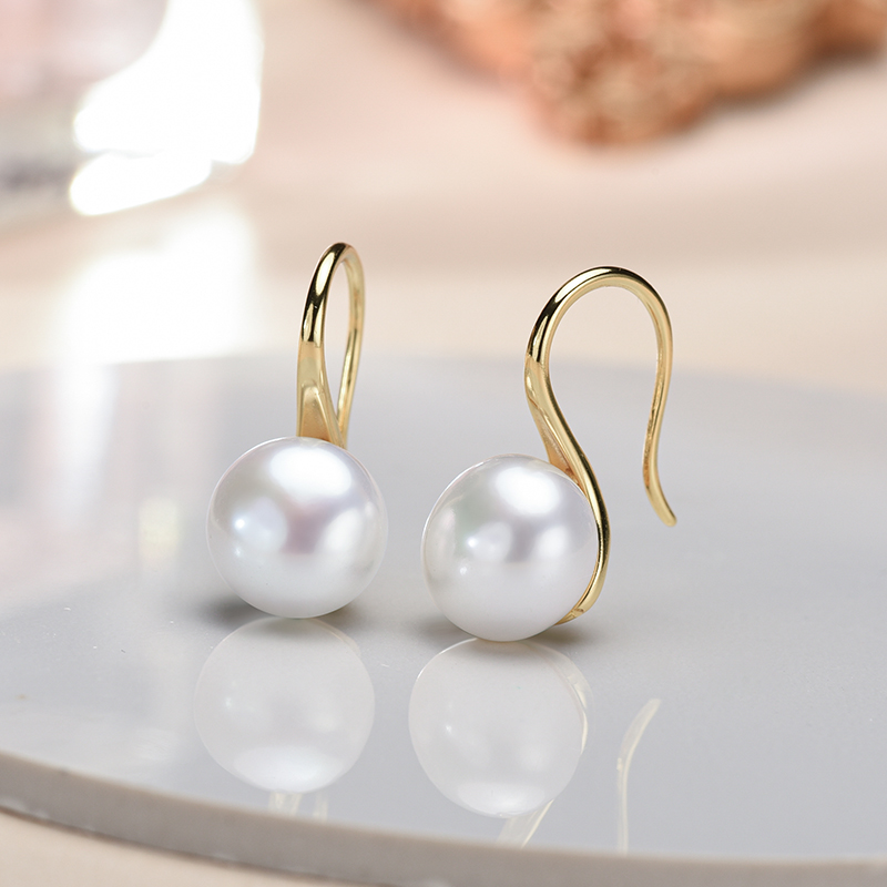 Duże 9-10mm czarne naturalne k – Statement Earrings Oversized recenzja i cena