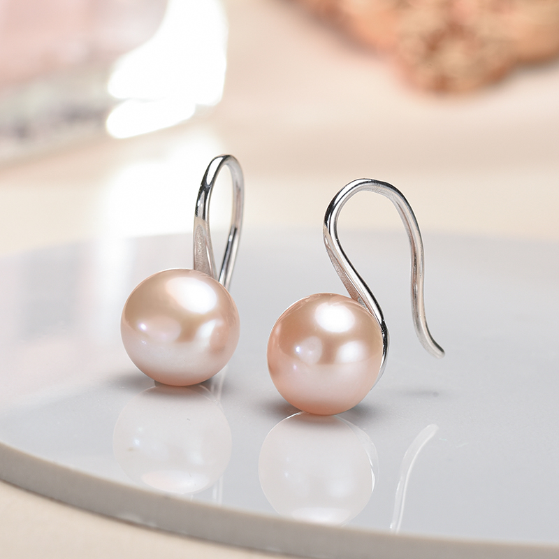 Duże 9-10mm czarne naturalne k – Statement Earrings Oversized recenzja i cena