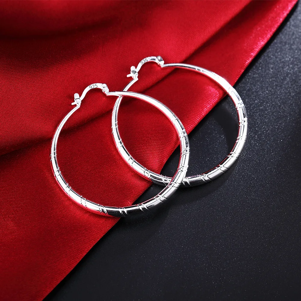 Duże kolczyki koła ze srebra p – Statement Earrings Oversized recenzja i cena