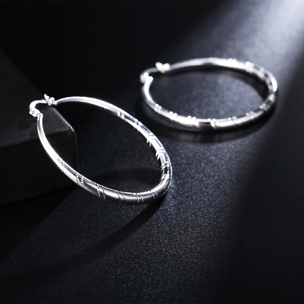Duże kolczyki koła ze srebra p – Statement Earrings Oversized recenzja i cena