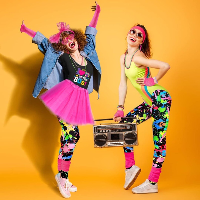 Zestaw Akcesoriów do Przebrań  – Women'S Accessories In The 80S recenzja i cena