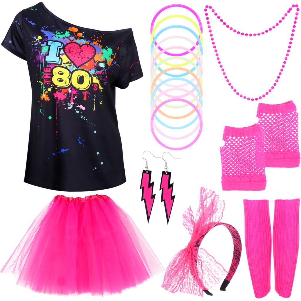 Akcesoria przebranie z lat 80. – Women'S Accessories In The 80S recenzja i cena