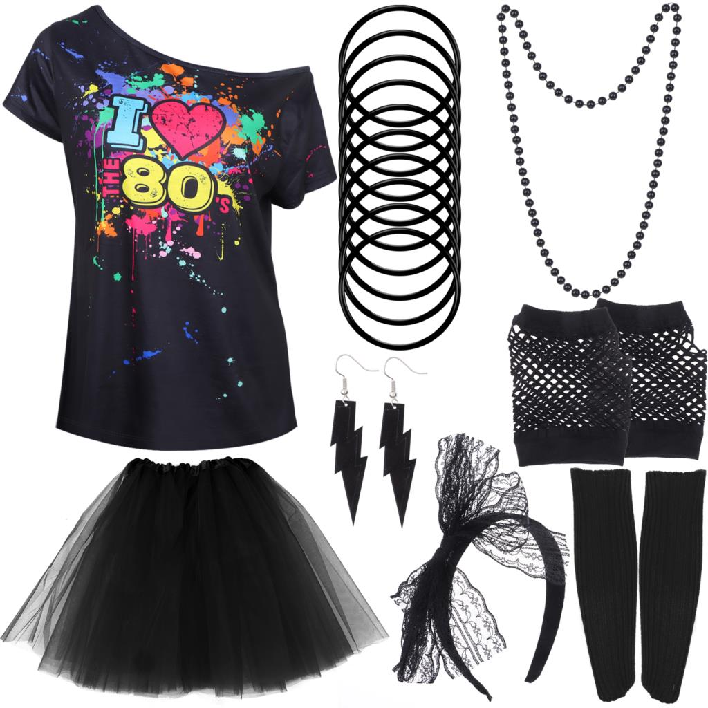 Akcesoria przebranie z lat 80. – Women'S Accessories In The 80S recenzja i cena