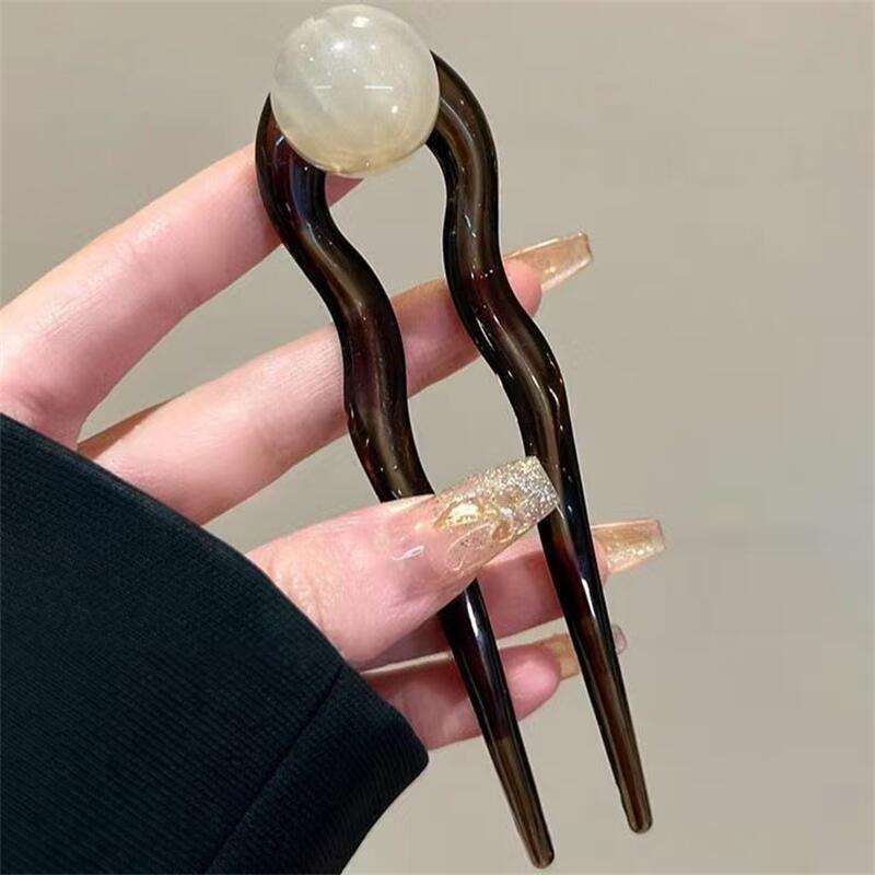 Kolorowe perłowe spinki do wło – Pearl Hair Pin recenzja i cena