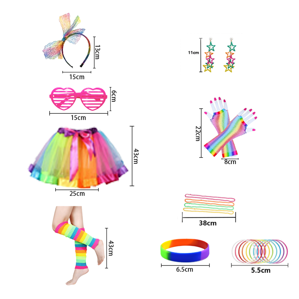 PESENAR Damski Neonowy Poliest – Women'S Accessories In The 80S recenzja i cena