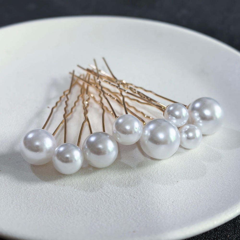 Modne spinki do włosów z imita – Pearl Hair Pin recenzja i cena