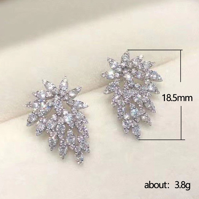 Rhinestone 925 srebro oświadcz – Statement Earrings Oversized recenzja i cena