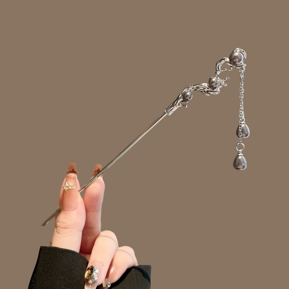 1 szt. Elegancka chińska spink – Pearl Hair Pin recenzja i cena