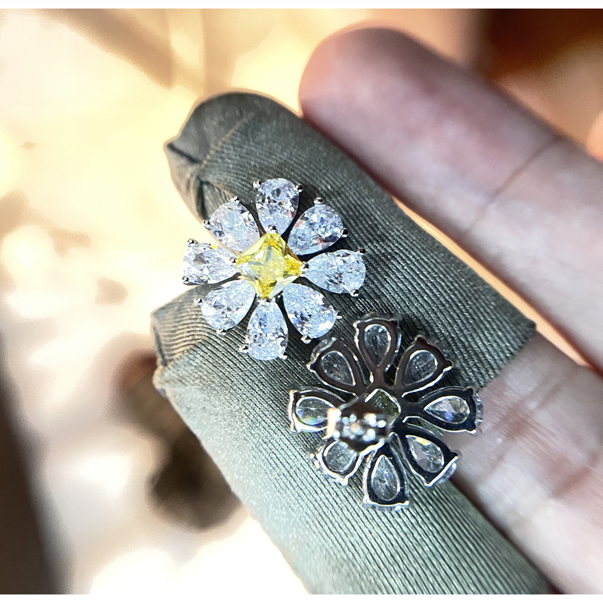 925 srebro duże kolczyki sztyf – Statement Earrings Oversized recenzja i cena