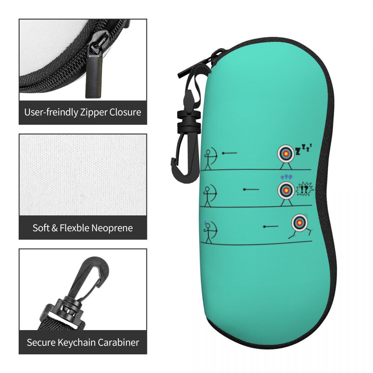 Etui na okulary do łucznictwa  – Women'S Accessories Target recenzja i cena