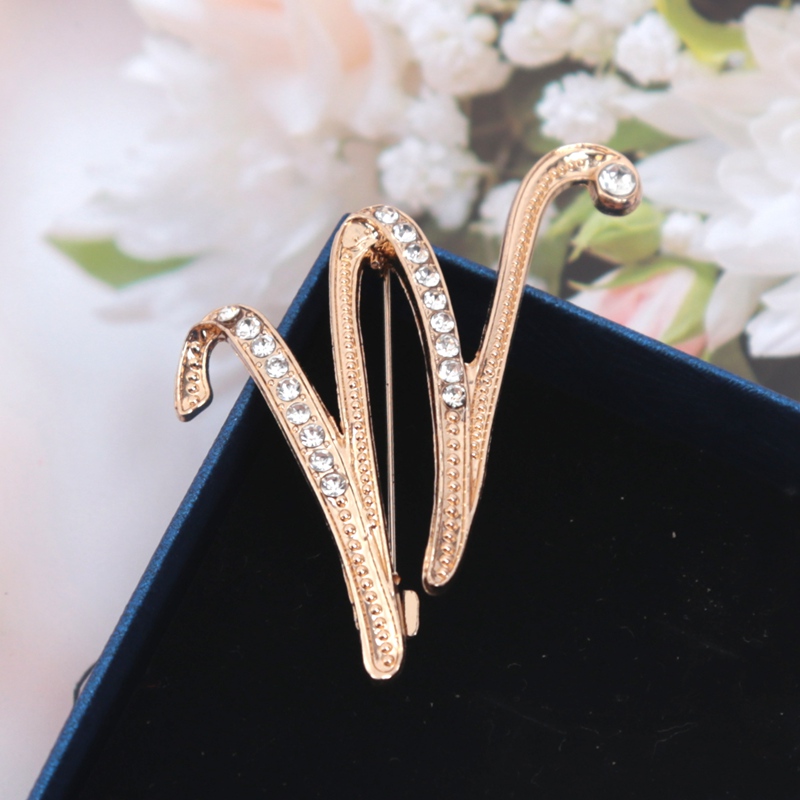 Broszka damska z kryształkami, – Women Accessories In English recenzja i cena