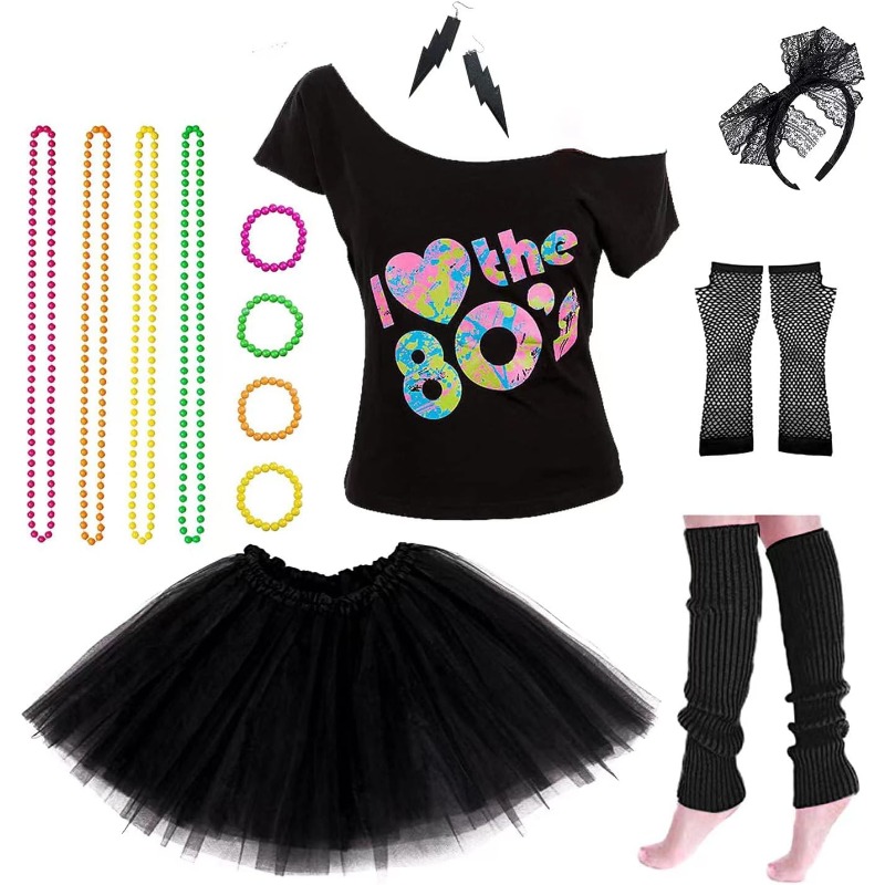 Stroje damskie w stylu lat 80. – Women'S Accessories In The 80S recenzja i cena