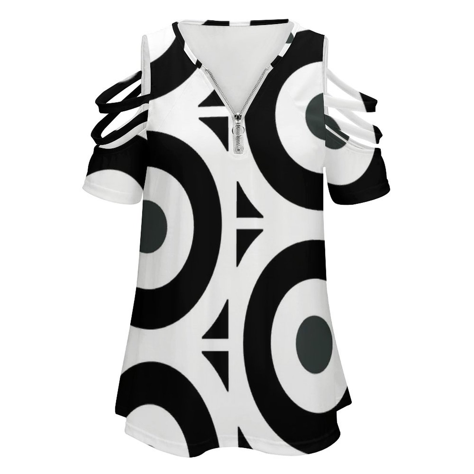 Dwukolorowa koszulka damska No – Women'S Accessories Target recenzja i cena