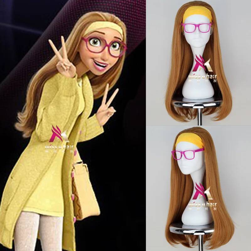 Peruka cosplay Honey Lemon z f – Queen Accessories recenzja i cena