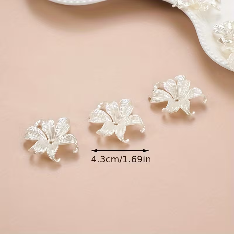 20 szt. Białe Duże Koraliki w  – Statement Earrings Oversized recenzja i cena