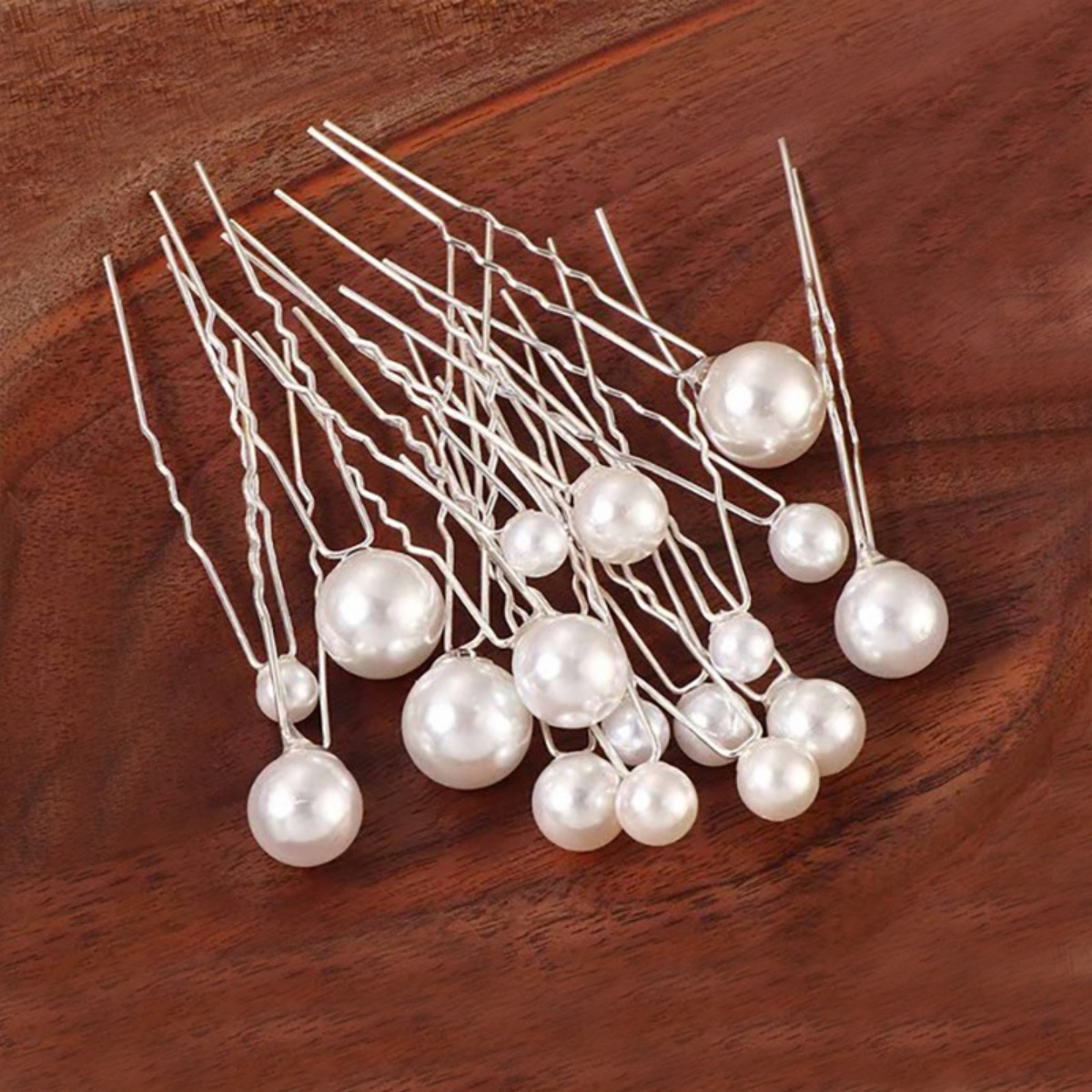18 szt. Ślubne wsuwki do włosó – Pearl Hair Pin recenzja i cena