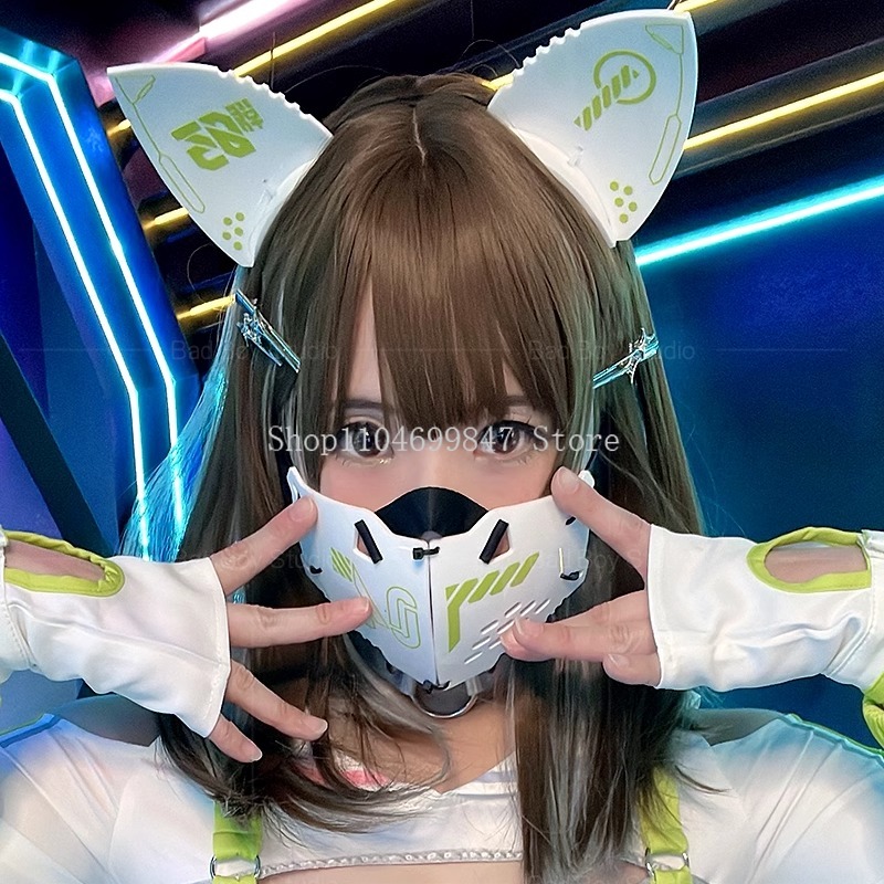 Maska Cyberpunkowa Mecha Mecha – Women'S Ear Accessories recenzja i cena
