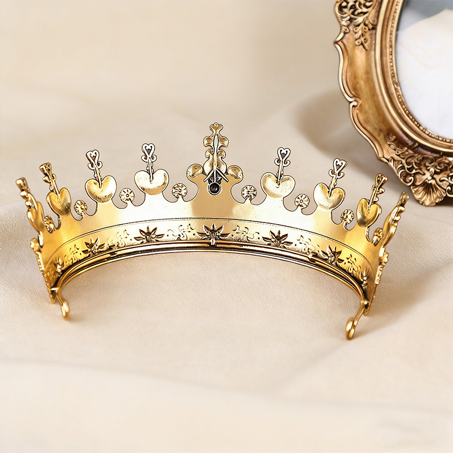 Vintage Barokowa Brązowa Tiara – Queen Accessories recenzja i cena