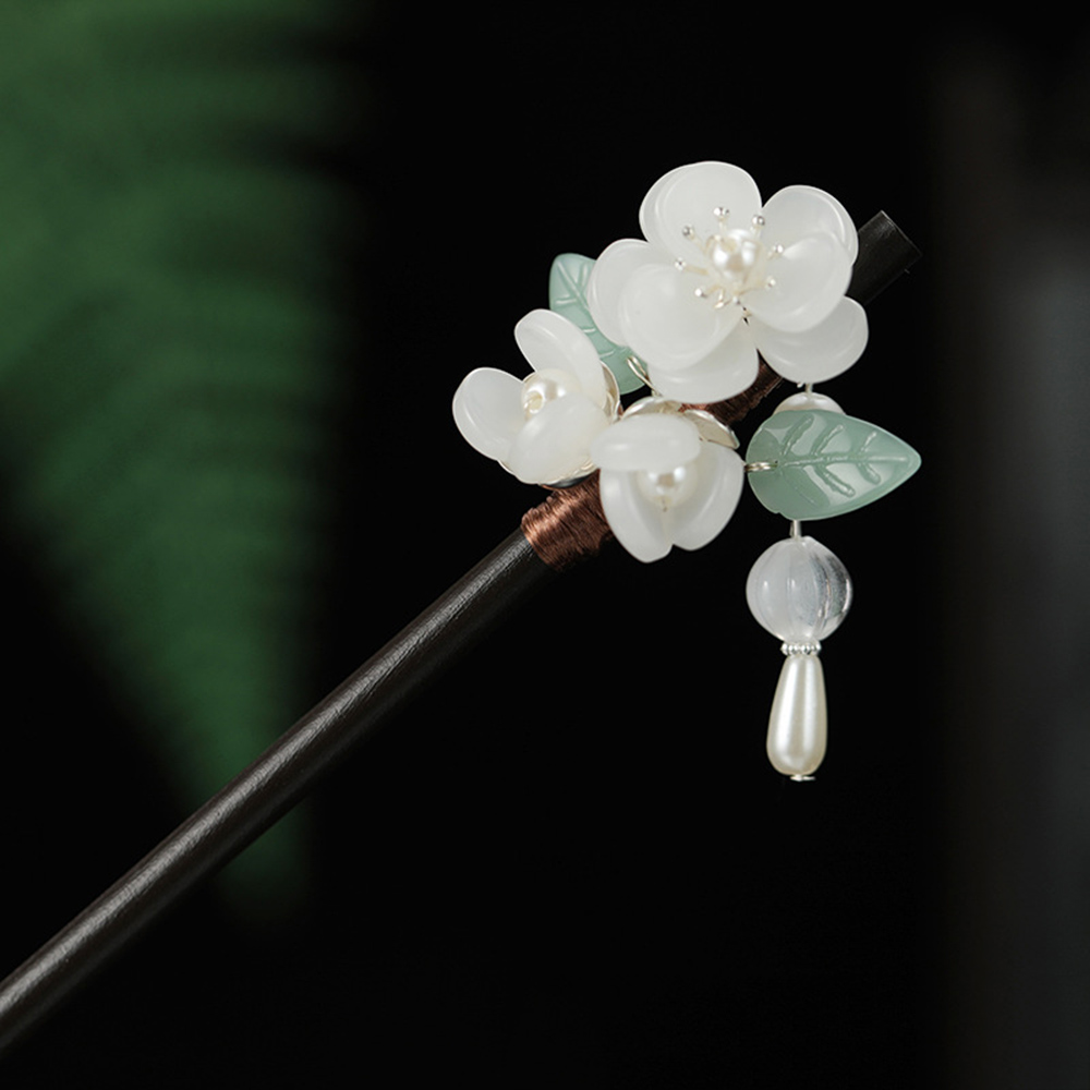 Retro Spinka do włosów z kwiat – Pearl Hair Pin recenzja i cena