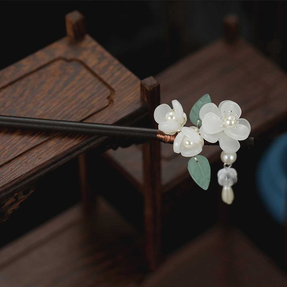 Retro Spinka do włosów z kwiat – Pearl Hair Pin recenzja i cena